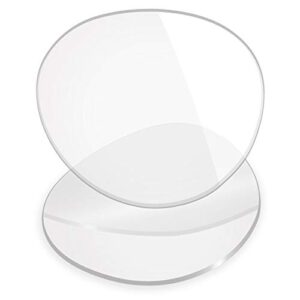 mryok blue light blocking replacement lenses for bose rondo s/m - hd clear anti-blue light