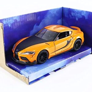 Jada Toys Fast & Furious 1:32 2020 Toyota Supra Die-cast Car, Toys for Kids and Adults,Yellow