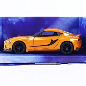 Jada Toys Fast & Furious 1:32 2020 Toyota Supra Die-cast Car, Toys for Kids and Adults,Yellow