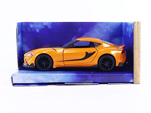 Jada Toys Fast & Furious 1:32 2020 Toyota Supra Die-cast Car, Toys for Kids and Adults,Yellow