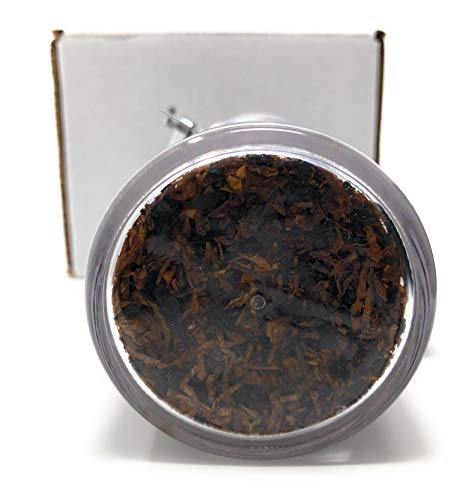 Friendswood Mercantile, Small Acrylic Pipe Tobacco Humidor Jar with Boveda 69 2-Way Humidity System 2 oz Capacity