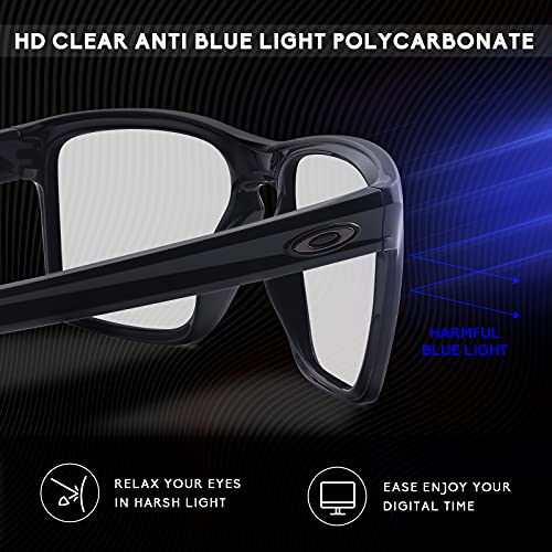 Betterun HD Clear Anti Blue Light Polycarbonate Replacement Lenses for Bose Rondo S/M