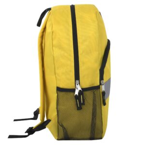 Trail maker Kids Reflective Backpack for School, Colorful Backpack with Reflector Strips, Side Pocket, Padded Straps