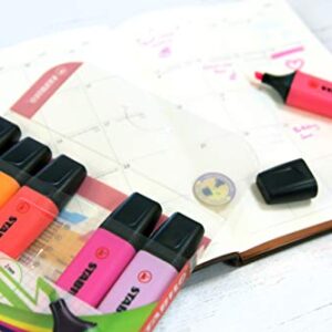 STABILO Highlighter BOSS ORIGINAL & Pastel - Wallet of 6 - Assorted Colours