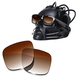 toughasnails polarized lens replacement compatible with bose tenor sunglass - brown gradient