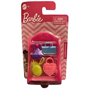 barbie- handbag pack - shelf with 4 handbags