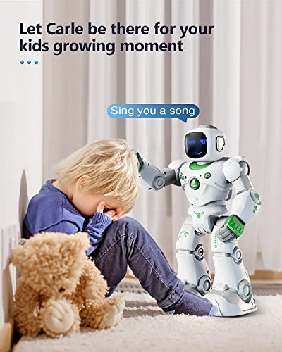 Ruko Robot Toys for Kids, Large Smart Remote Control Carle Robots with Voice and App Control, Music, Dance, Record, Programmable, Interactive, Gifts for Kids 4 5 6 7 8 9 Year Old Boys and Girls