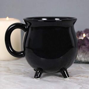 Witch's Brew Black Cauldron Coffee Mug 12 fl oz Ceramic Drinkware Halloween Decor Tabletop