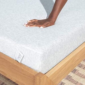 Nod by Tuft & Needle 6-Inch Twin Mattress, Adaptive Foam Bed in a Box, Responsive and Supportive, CertiPUR-US, 100-Night Sleep Trial, 10-Year Limited Warranty,Grey