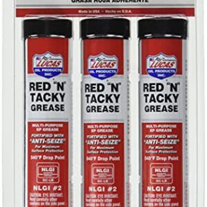 Lucas Oil Red N Tacky Grease/10x1(3x3oz)