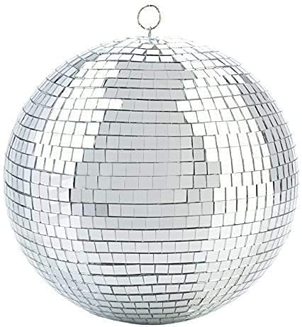 Alytimes Disco Ball -6-Inch Cool and Fun Silver Hanging Party Disco Ball –Big Party Decorations, Party Design (6 inch)