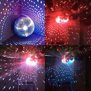 Alytimes Disco Ball -6-Inch Cool and Fun Silver Hanging Party Disco Ball –Big Party Decorations, Party Design (6 inch)