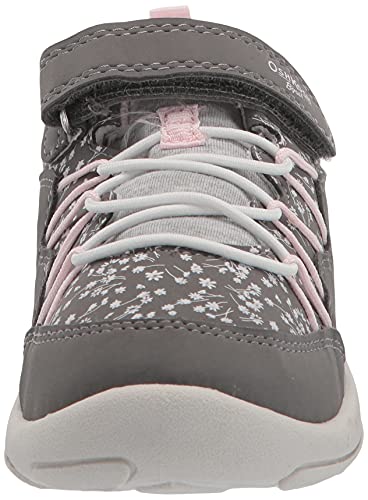 OshKosh B'Gosh Girls Cycla EverPlay Sneaker, Grey, 9 Toddler