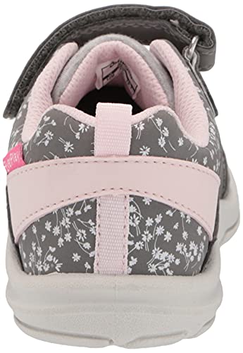 OshKosh B'Gosh Girls Cycla EverPlay Sneaker, Grey, 9 Toddler