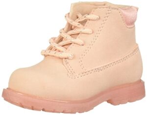 oshkosh b'gosh girls judi fashion boot, lt pink, 8 toddler