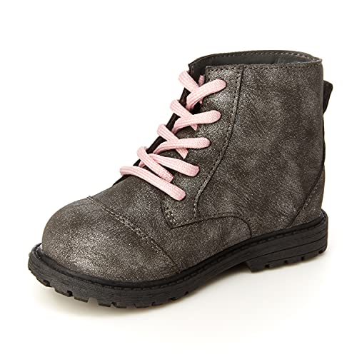 OshKosh B'Gosh Girls Prairie Fashion Boot, Grey, 5 Toddler