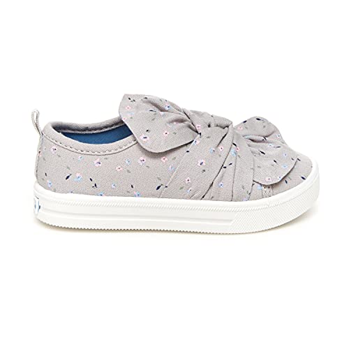 OshKosh B'Gosh Girls Amie Slip-On Shoe, Multi, 4 Toddler