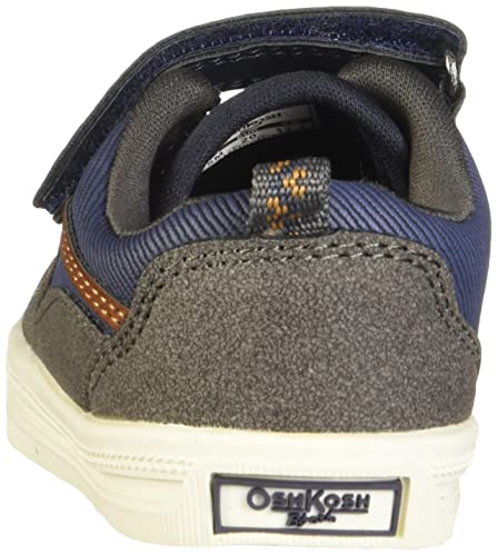 OshKosh B'Gosh Boy's Gareth Sneaker, Navy, 4 Toddler