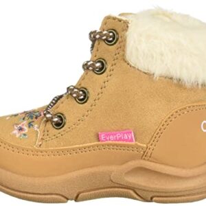 OshKosh B'Gosh Girls Ramira EverPlay Fashion Boot, Tan, 9 Toddler