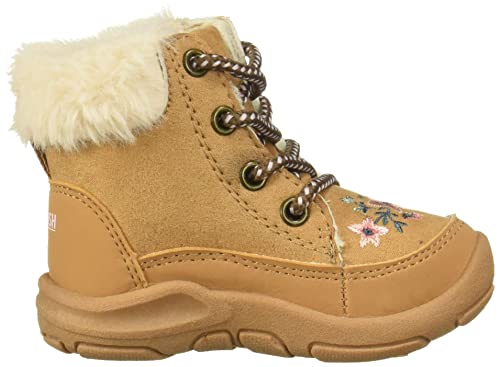 OshKosh B'Gosh Girls Ramira EverPlay Fashion Boot, Tan, 9 Toddler