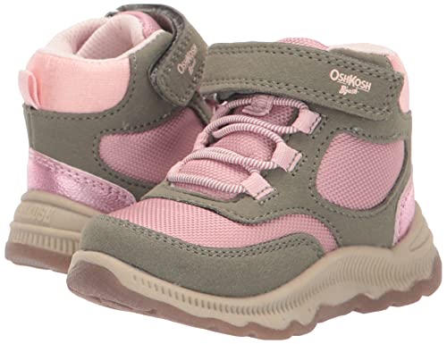 OshKosh B'Gosh Girls Adak Fashion Boot, Olive, 12 Little Kid