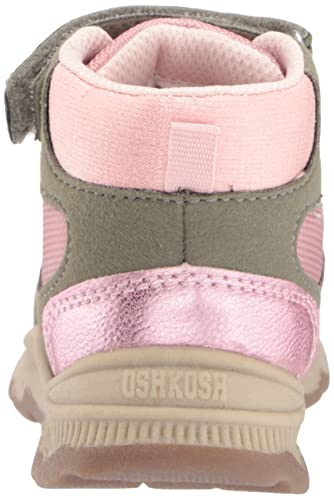 OshKosh B'Gosh Girls Adak Fashion Boot, Olive, 12 Little Kid