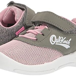 OshKosh B'Gosh Girls Noomo Sneaker, Olive, 6 Toddler