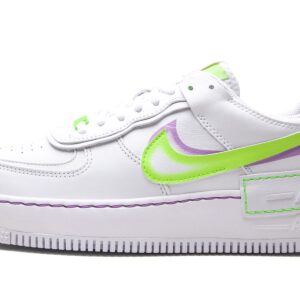 Nike Women's Shoes Air Force 1 Shadow White Electric Green DD9684-100 (Numeric_9_Point_5)