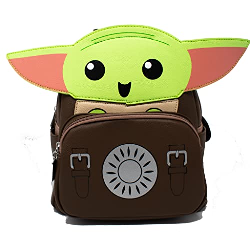 Loungefly Star Wars Baby Yoda The Mandalorian Womens Double Strap Shoulder Bag Purse