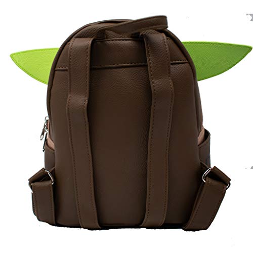 Loungefly Star Wars Baby Yoda The Mandalorian Womens Double Strap Shoulder Bag Purse