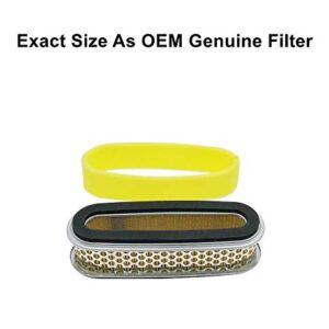 MOWFILL 2 Pack 17210-ZE6-505 Air Filter Replace for Honda 17210-ZE6-003 17211-888-013 Lesco 050389 Fits Honda GV150 GV200 GVX120 GVX1210 HR194 HR195 HR21 HR214 HR215 HR21 HRA21 HRA214 HRA215 HRC215