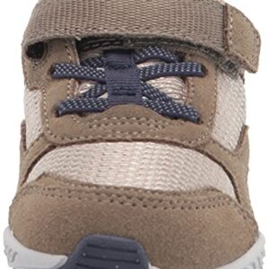 Stride Rite Boy's Made2Play Brighton Athletic Sneaker, Taupe, 13 Little Kid