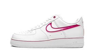 nike womens wmns air force 1 '07 dd9683 100 airbrush - pink - size 8.5w