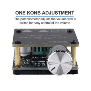 MakerHawk Mini Amplifier Board Bluetooth Amplifier 2.0 2X50W 5V-24V Audio Power Amplifier Module for Store Home Theater Speakers