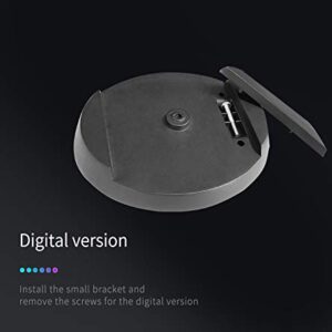 U/D PS5 Stand Replacement Vertical Stand with Screw for Playstation 5 Console Digital Edition and Disc Version