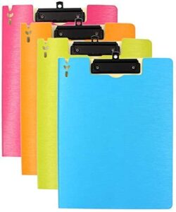 siarth clipboard with file cover writing pad for school office stationery holder exam pad a4 letter size folder file document organizer storage pad