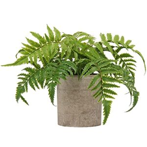 briful small fake plant potted plants artificial decor silk ferns plant faux plants in pots for home living room bedroom desk bathroom shelf farmhouse decoration