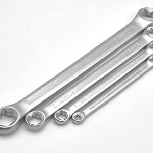 NACHEE 4 Piece TRX-Star E-Torx Box Wrench Set, E6 E8 E10 E12 E14 E18 E20 E24 Torx Tork Set