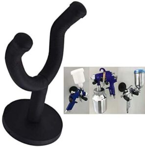 magnetic paint spray gun holder stand hanger - strong magnet - no scratches to the surface - no spray gun