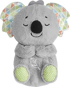 fisher-price sound machine soothe 'n snuggle koala plush baby toy with rhythmic motion and customizable lights music & timers