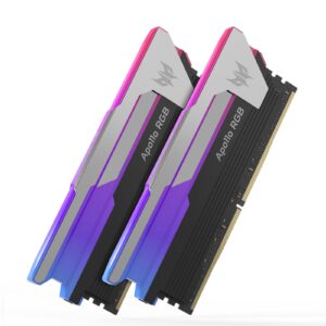 Acer Predator Apollo RGB 16GB (8GBx2) Gaming RAM 4133 MHz DDR4 CL19 1.4V Desktop Computer LED Memory Kit - BL.9BWWR.254