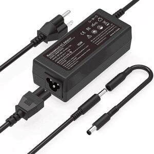 65W 45W AC Adapter Charger for Dell Laptop Charger, Dell inspiron 13 14 15 17 3000 5000 7000 Series laptops Round Connects Chargers（7.4mm and 4.5mm）