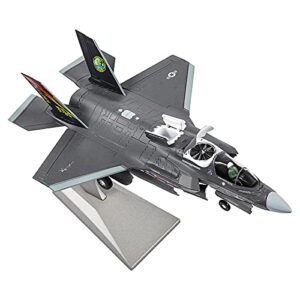 busyflies fighter jet model 1:72 f-35b lightning ii attack fighter plane model diecast military airplane model for collection and gift (f-35b- lightning)