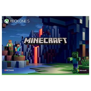 Xbox One S 1TB Limited Edition Console - Minecraft Bundle [Discontinued]