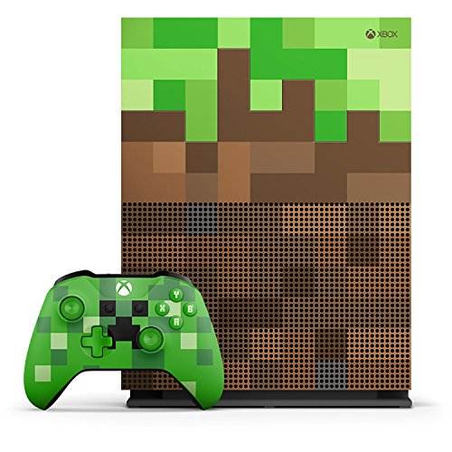 Xbox One S 1TB Limited Edition Console - Minecraft Bundle [Discontinued]