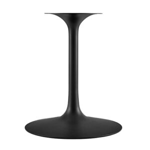 Modway Lippa Dining Table, 60 x 35.5 x 28.5, Black