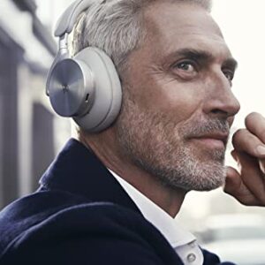 Bang & Olufsen Beoplay H95 Premium Comfortable Wireless Active Noise Cancelling (ANC) Over-Ear Headphones with Protective Carrying Case, Grey Mist