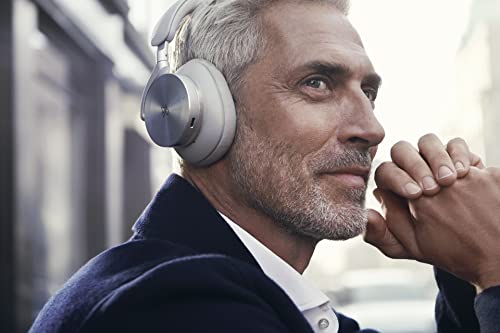 Bang & Olufsen Beoplay H95 Premium Comfortable Wireless Active Noise Cancelling (ANC) Over-Ear Headphones with Protective Carrying Case, Grey Mist