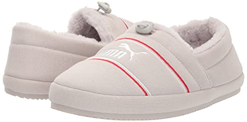 PUMA Tuff Moccasin Slipper, Nimbus Cloud WH, 4 US Unisex Big Kid