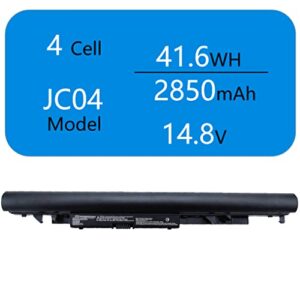 JC03 JC04 Spare 919701-850 919700-850 919682-421 Laptop Battery for HP Pavilion 246 250 255 G6 919682-831 TPN-C129 TPN-C130 TPN-W129 15-BS013DX BS015DX BS070WM BS113DX BS115DX 15-BS 15-BW 17-BS Series